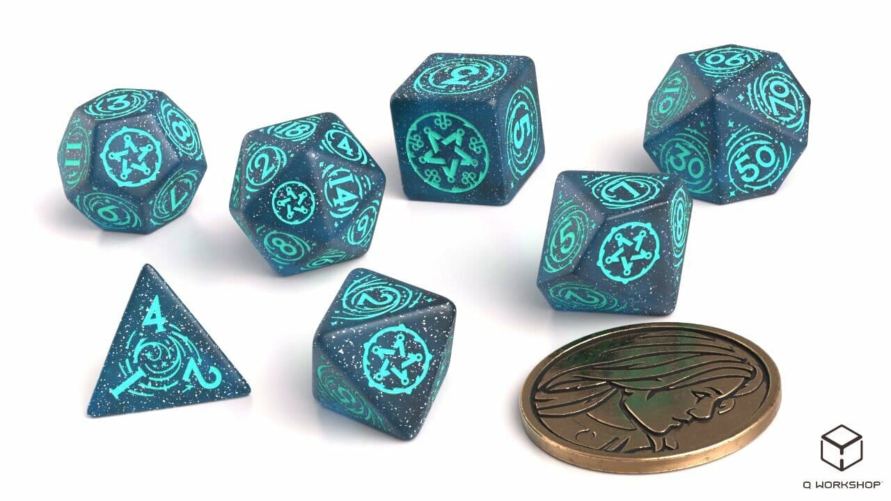 Yennifer: Sorceress Supreme game dice set