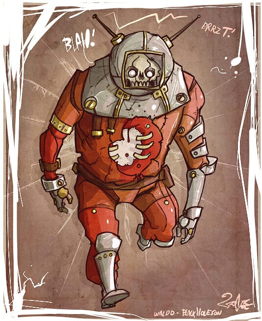 Waldo Blackholeson by jouste