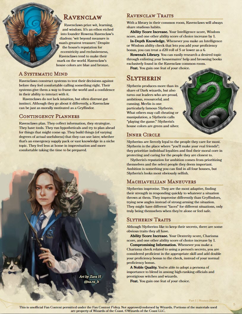 Wands & Wizards Is An Impressive Harry Potter To D&D 5e Adaptation