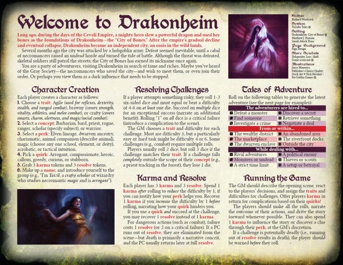 Welcome to Drakonheim page 1