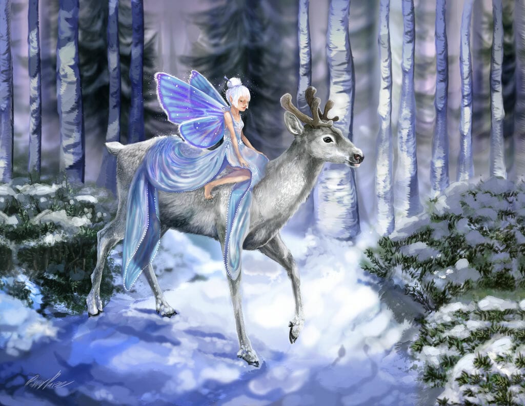 Snow Fey by Inkserval