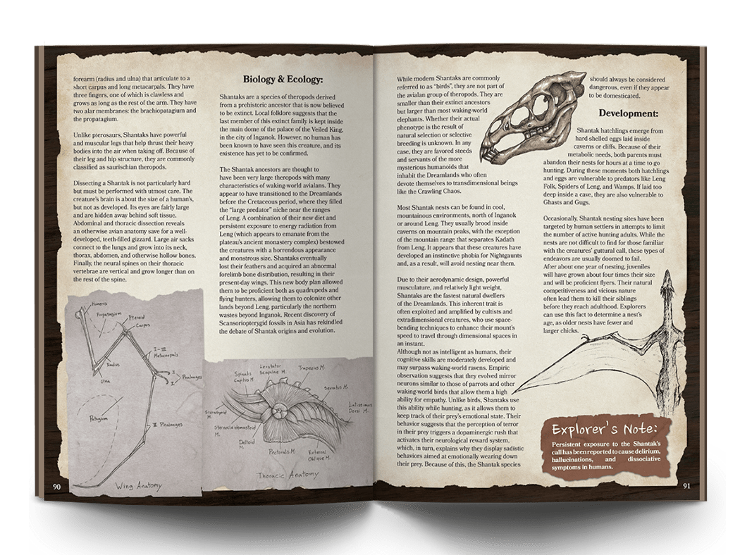 The Anatomical Guide to Lovecraftian Horrors