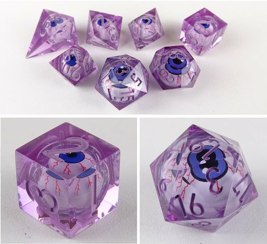 Purple eye dice