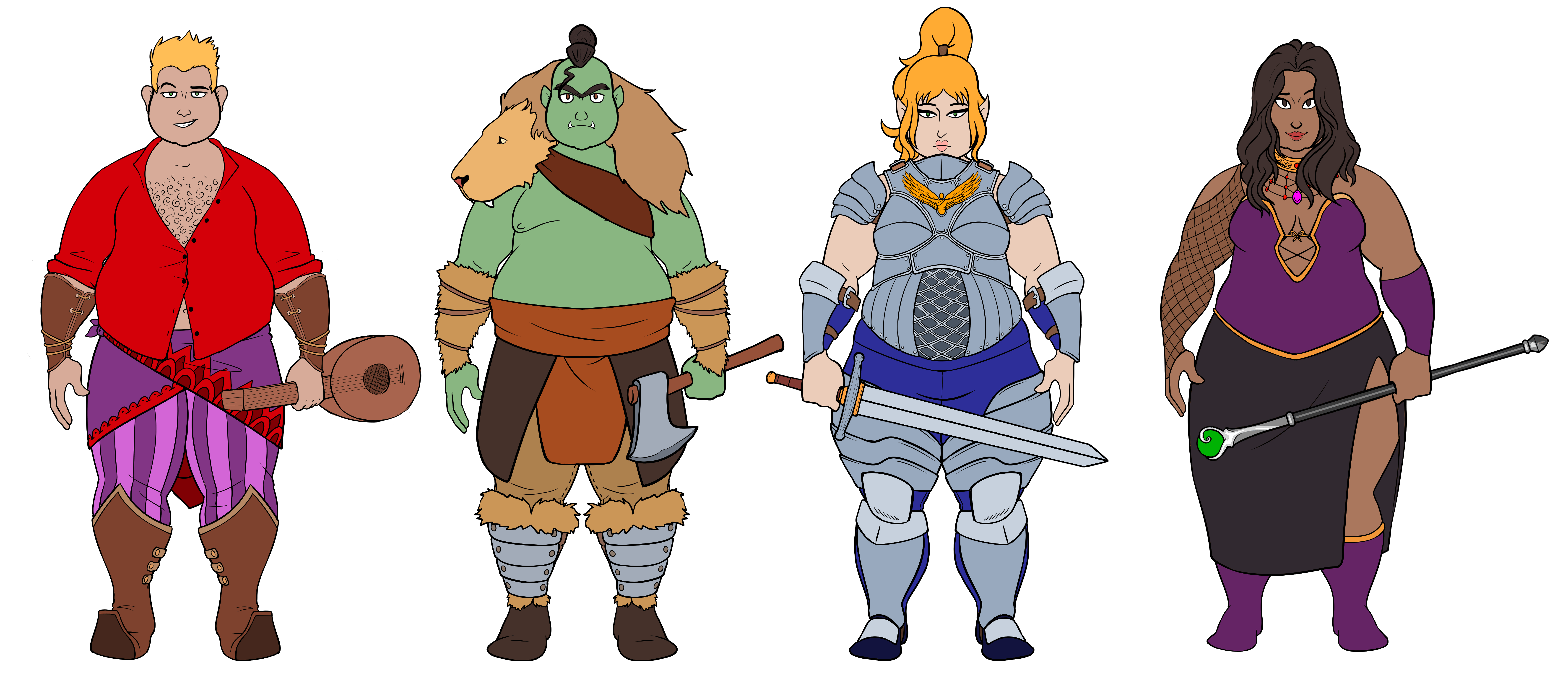 NeverEnding with heavier body types