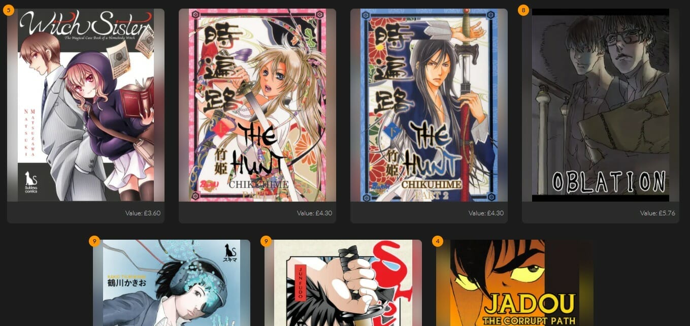 Medibang Manga comic bundle
