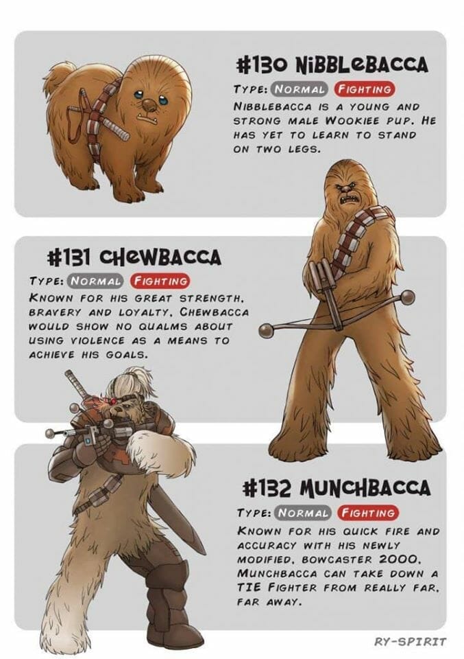 Chewbacca Pokemon