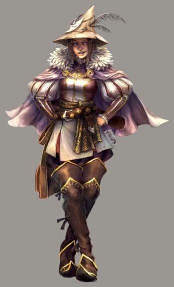 Nilfgaardian Bard revisioned for DnD5E by yuikami-da