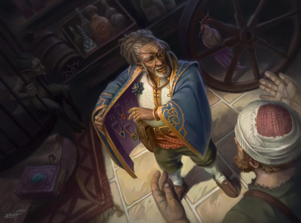 Trinket Merchant by edgarsh422