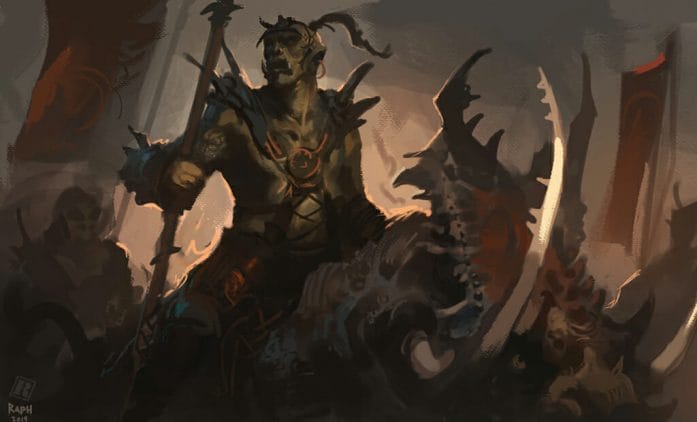 Orc Warlord by RAPHTOR