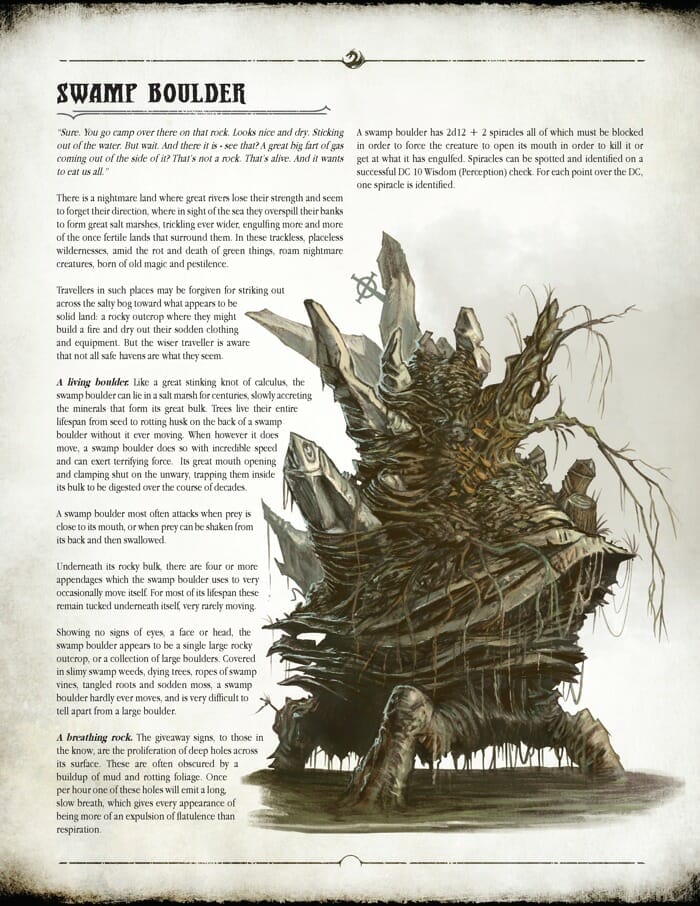 Swamp Boulder