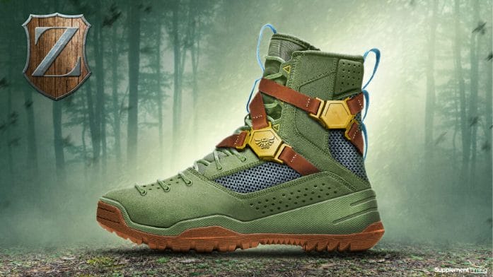 Zelda - Breath of the Wild shoe design concept