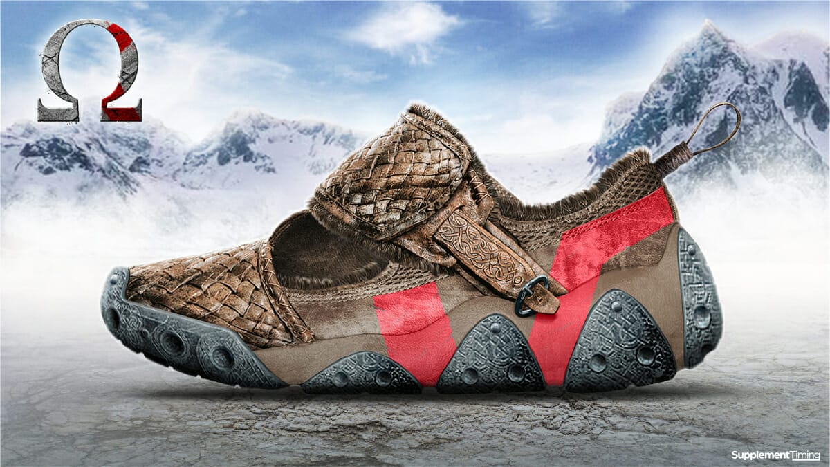 God of War shoe design concept
