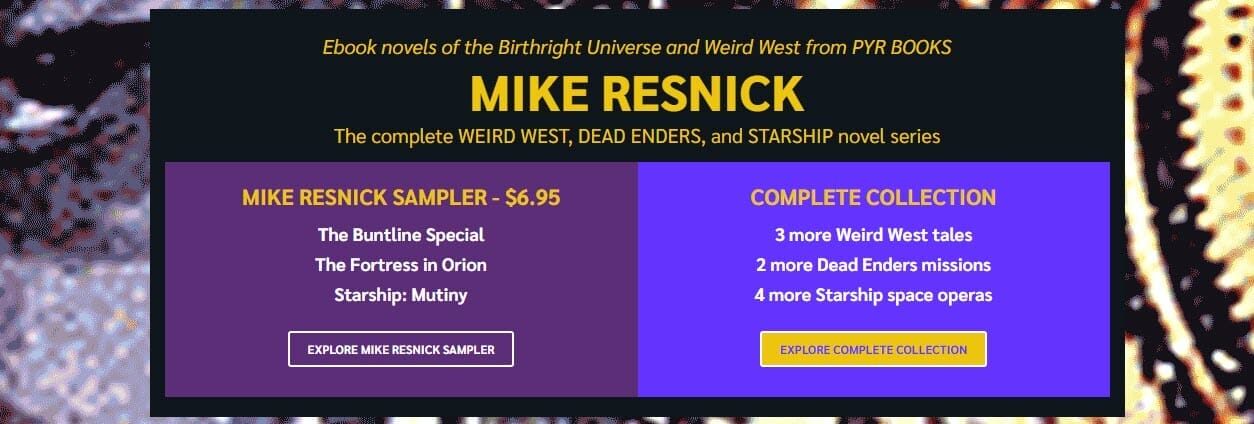 Mike Resnick bundle