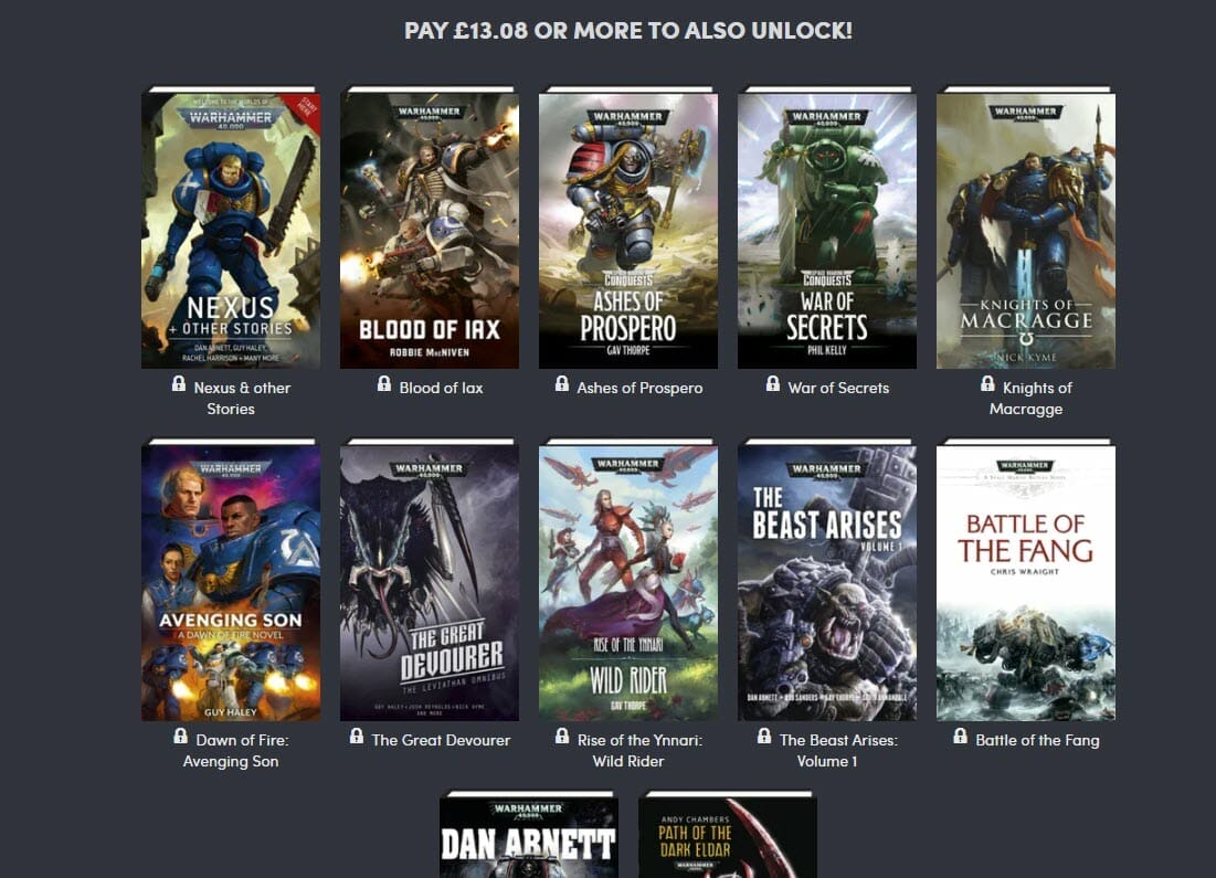 Warhammer 40K ebook collection