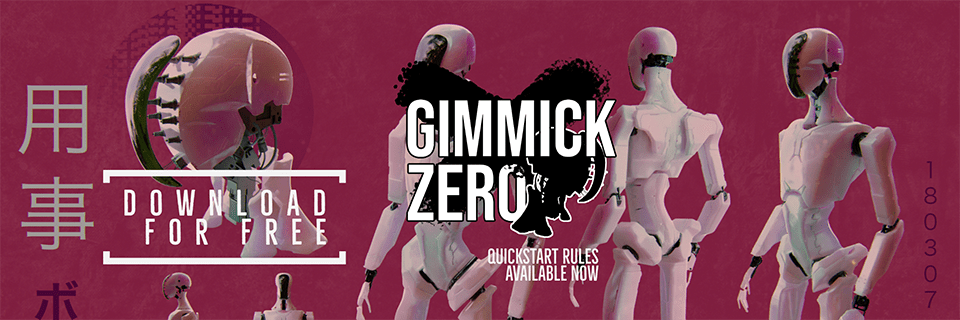 Become a living weapon in Gimmick Zero the free anime-inspired RPG (quick start)