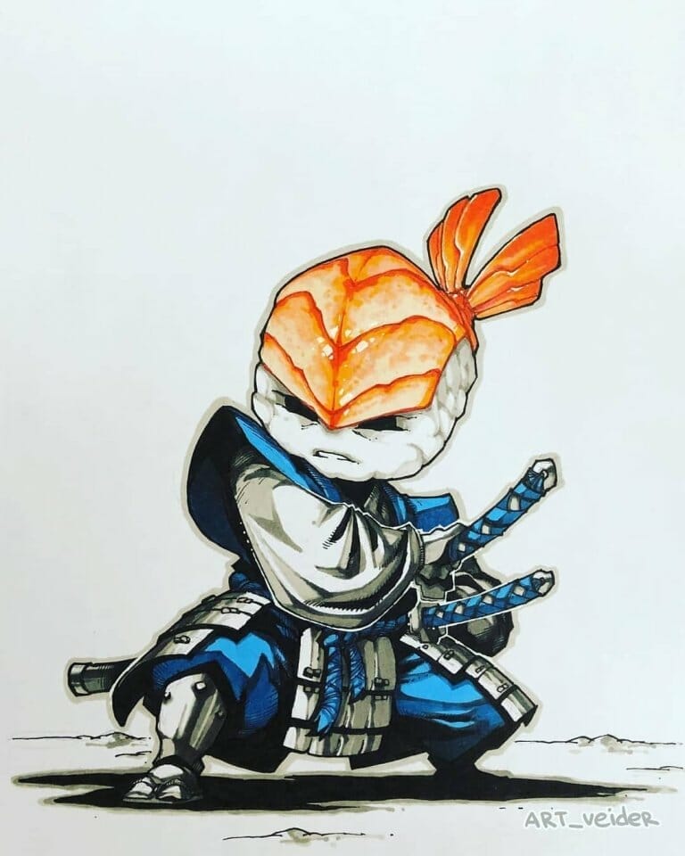 Artemii Myasnikov's RPG food hero series 