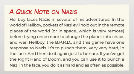 A quick note on nazis