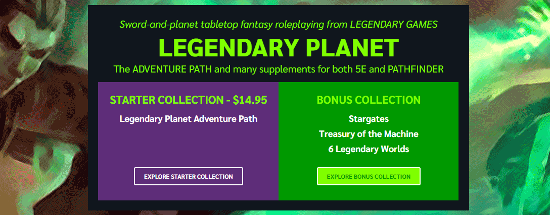 Legendary Planet