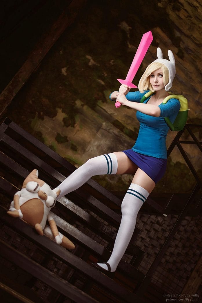 Fionna from Adventure Time cosplay