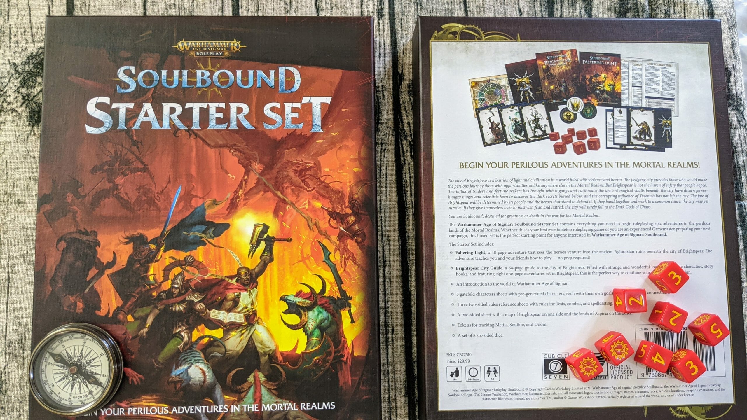 Soulbound Starter Set box covers