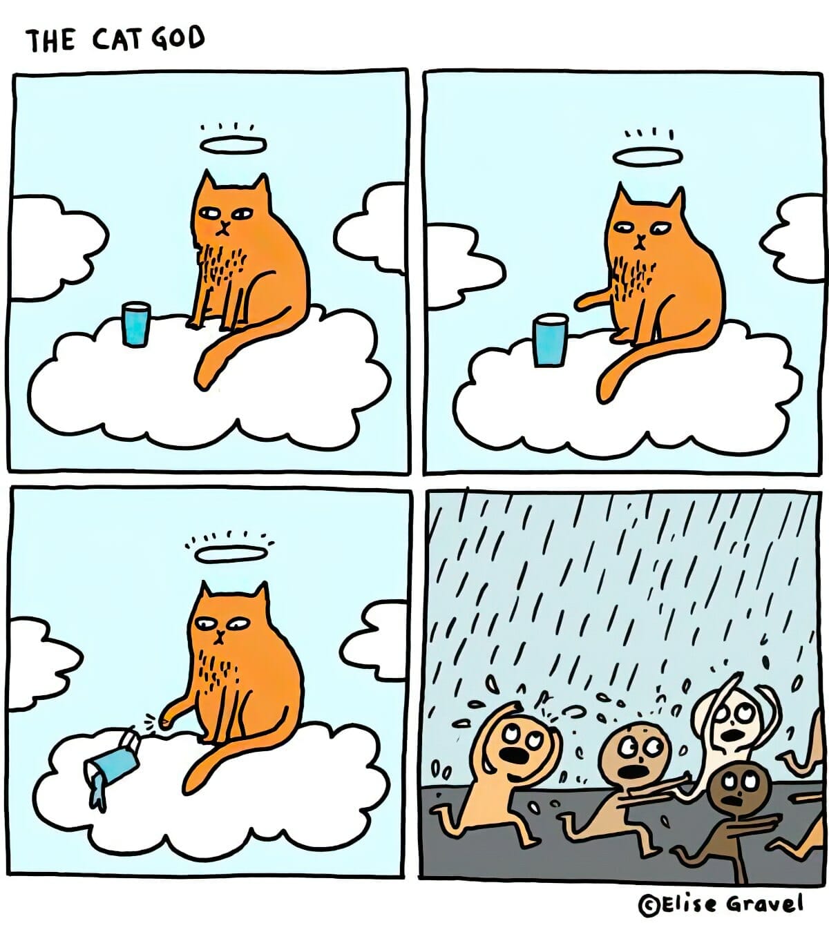 The Cat God by Elise Gravel