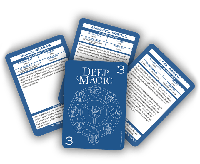 Deep Magic Spell Cards