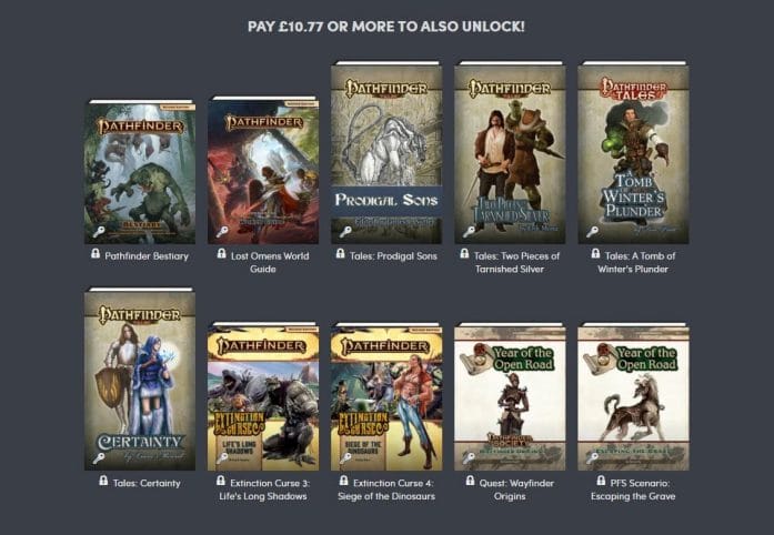 Paizo's Humble Bundle includes the 2e core rules for a couple of quid