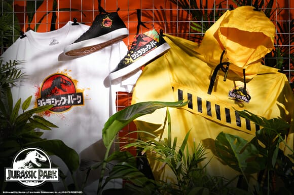 Jurassic Park fashion kit launches at Zavvi