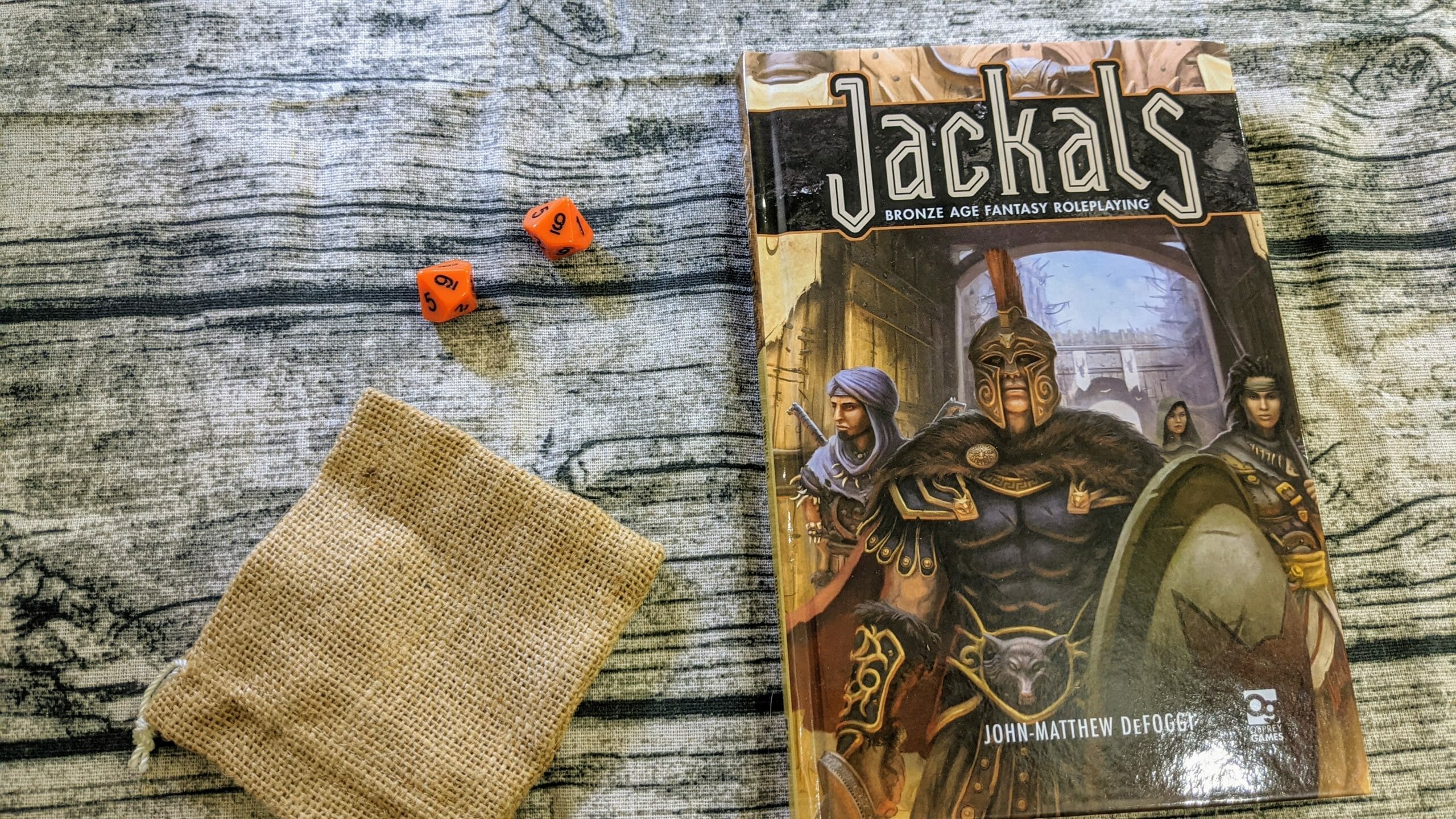 Die by d100 and the bronze sword: A review of the Jackals fantasy RPG