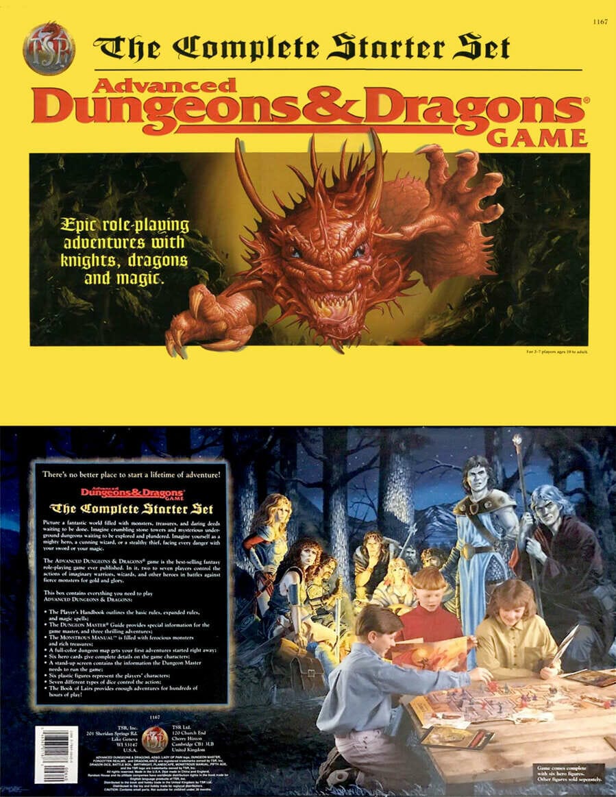 The Complete Starter Set: Advanced Dungeons & Dragons Game 2e
