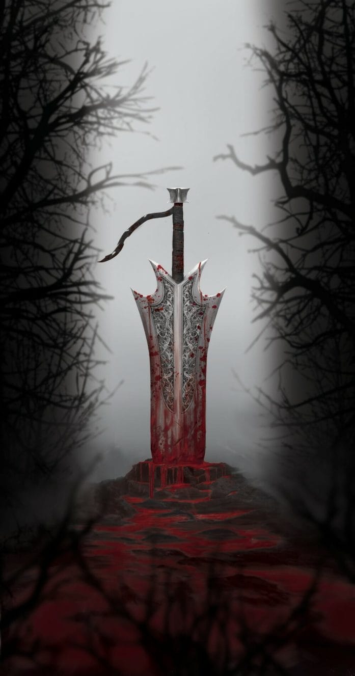 Blood Sword art by Mirko Mastrocinque