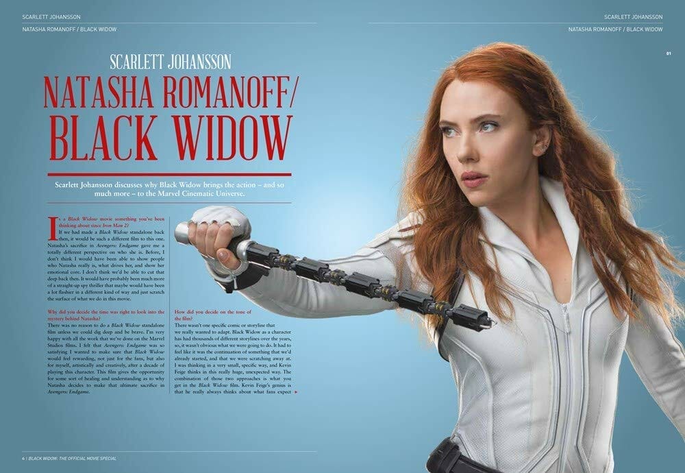 Marvel Studio's Black Widow - The Official Movie Special Book