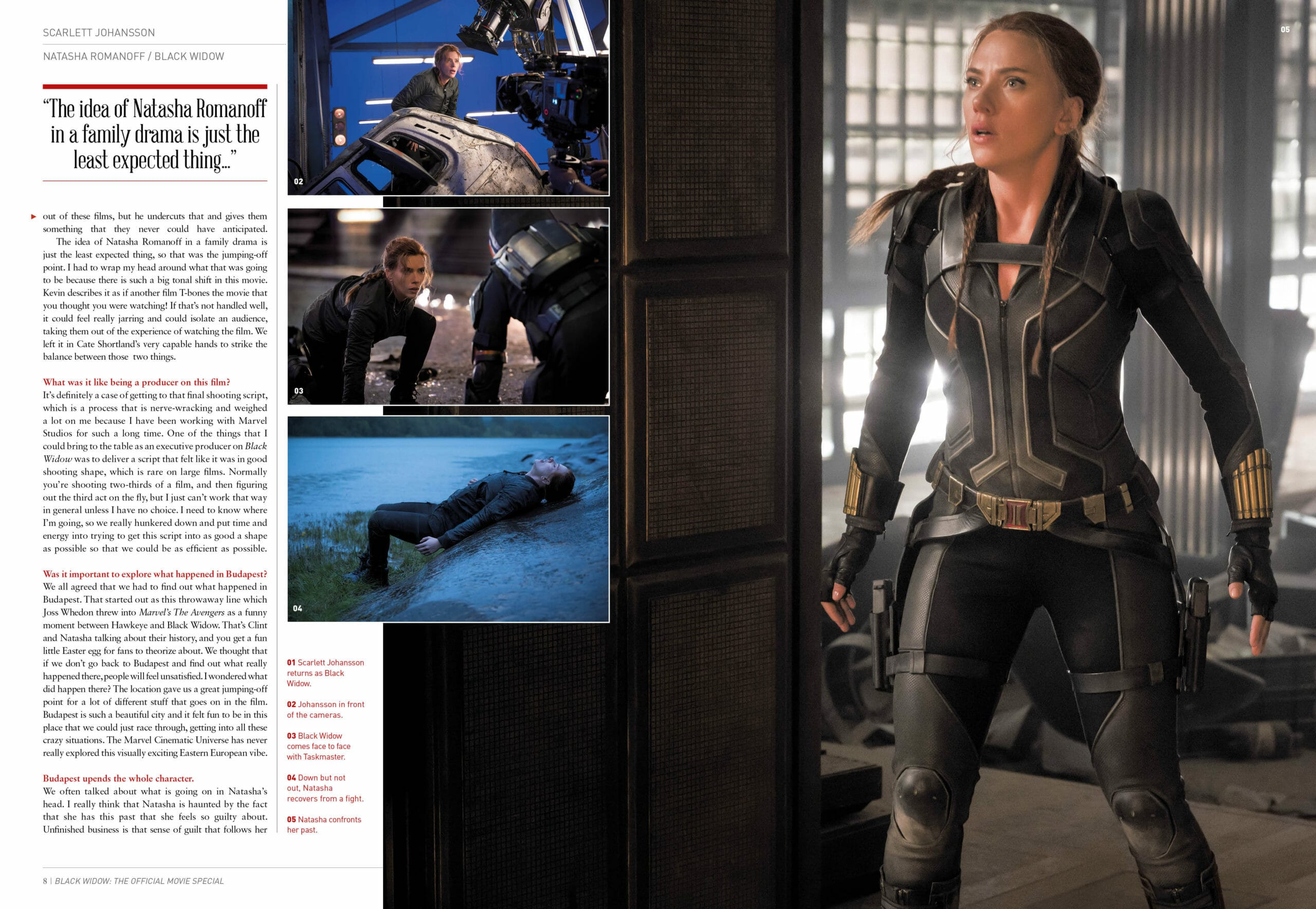 Marvel Studio's Black Widow - The Official Movie Special Book