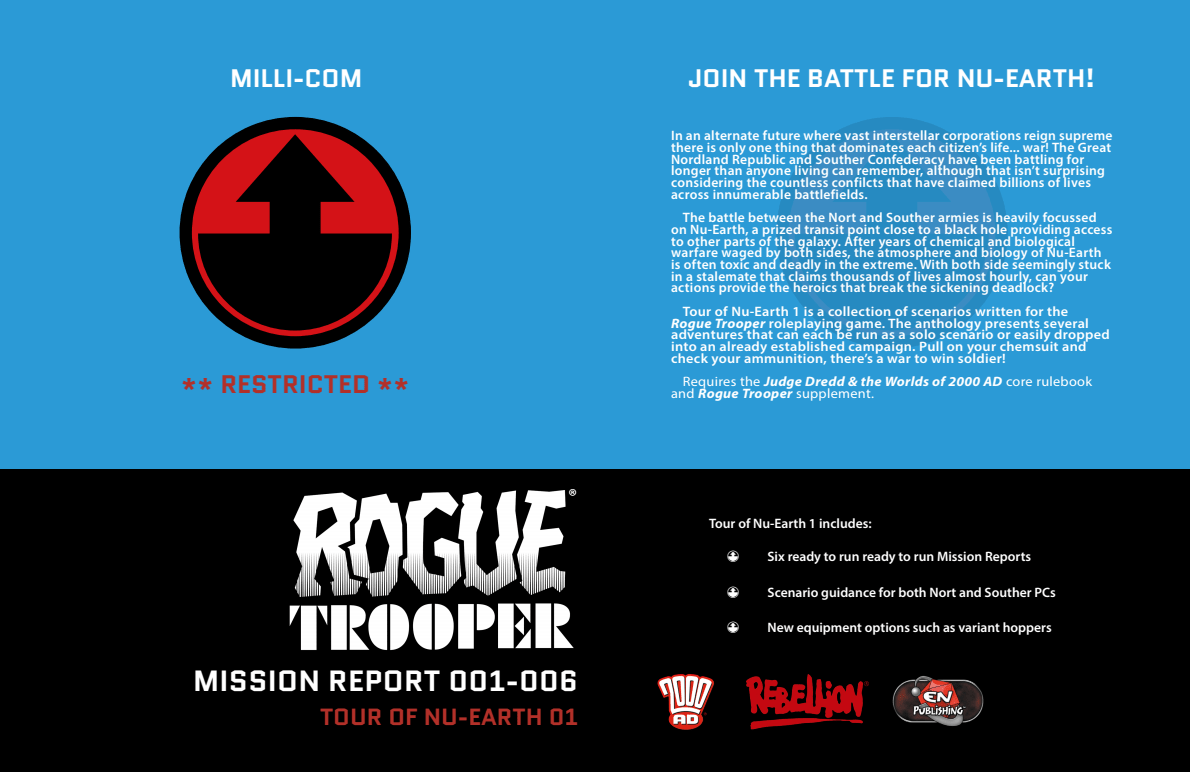 Rogue Trooper Mission Report