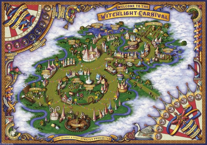 Map of the Witchlight Carnival