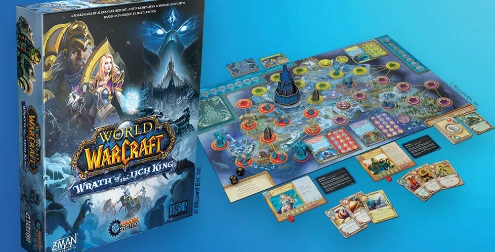 Warcraft: Wrath of the Lich King - A Pandemic board game launched by