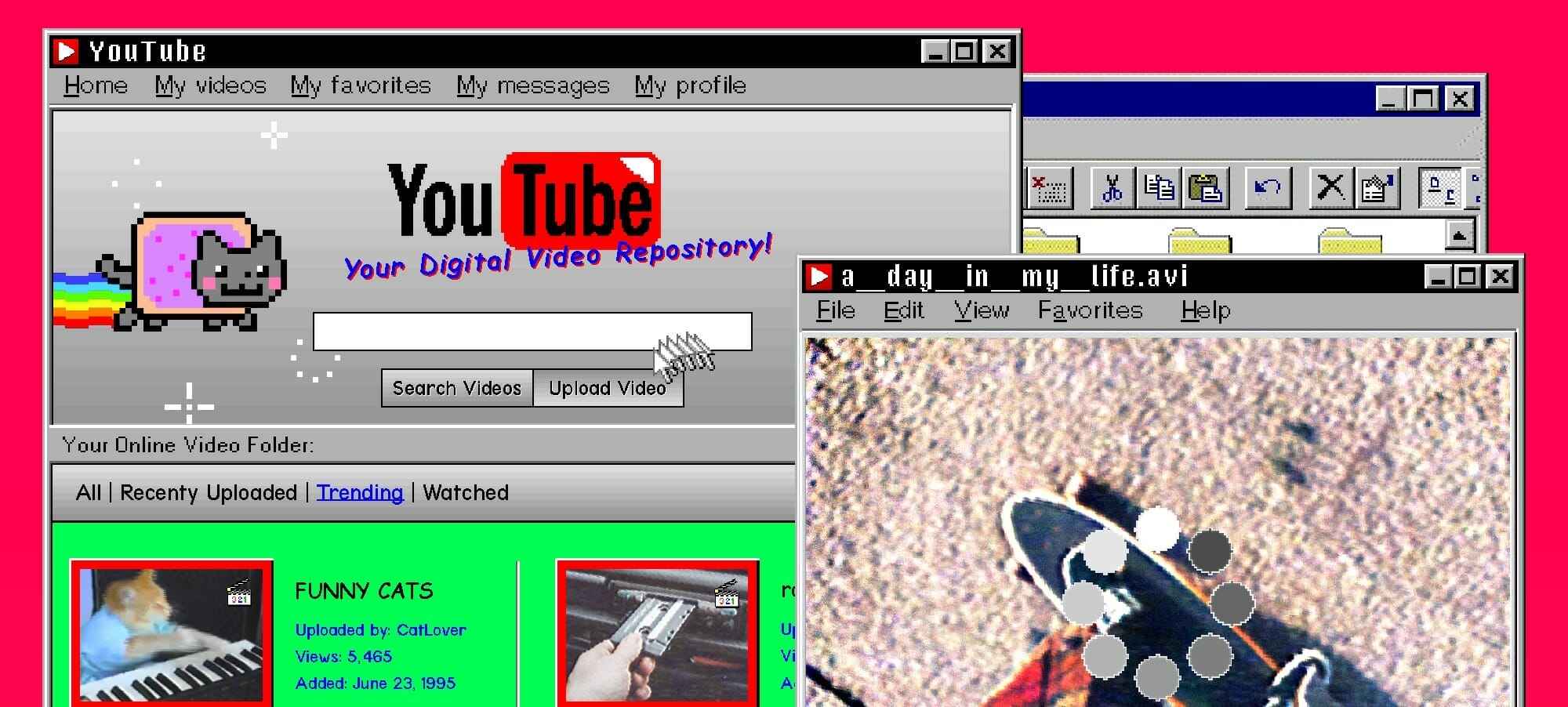 What if... today's social media apps were 90s websites