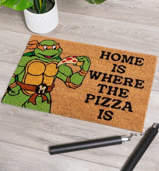 Home Is Where the Pizza Is doormat