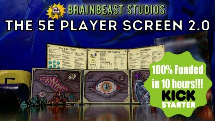 Brainbeast Studio's 5e Player Screen