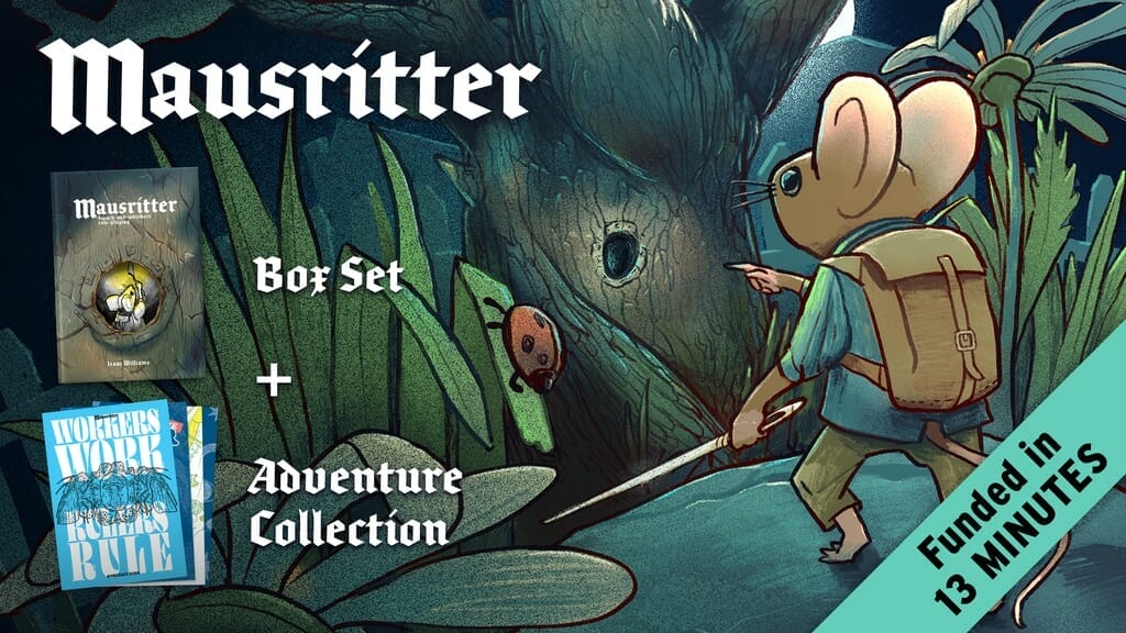 Sword-and-whiskers roleplaying: A new boxed set of Mausritter comes to