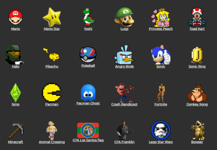 Ebuyer's gamer emoji download
