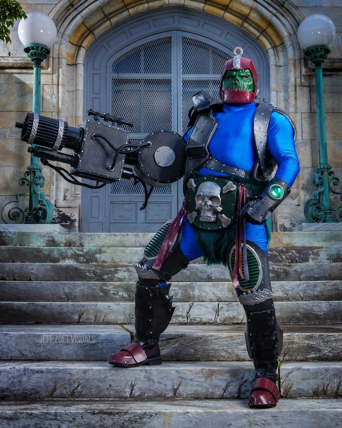 Trap Jaw cosplay