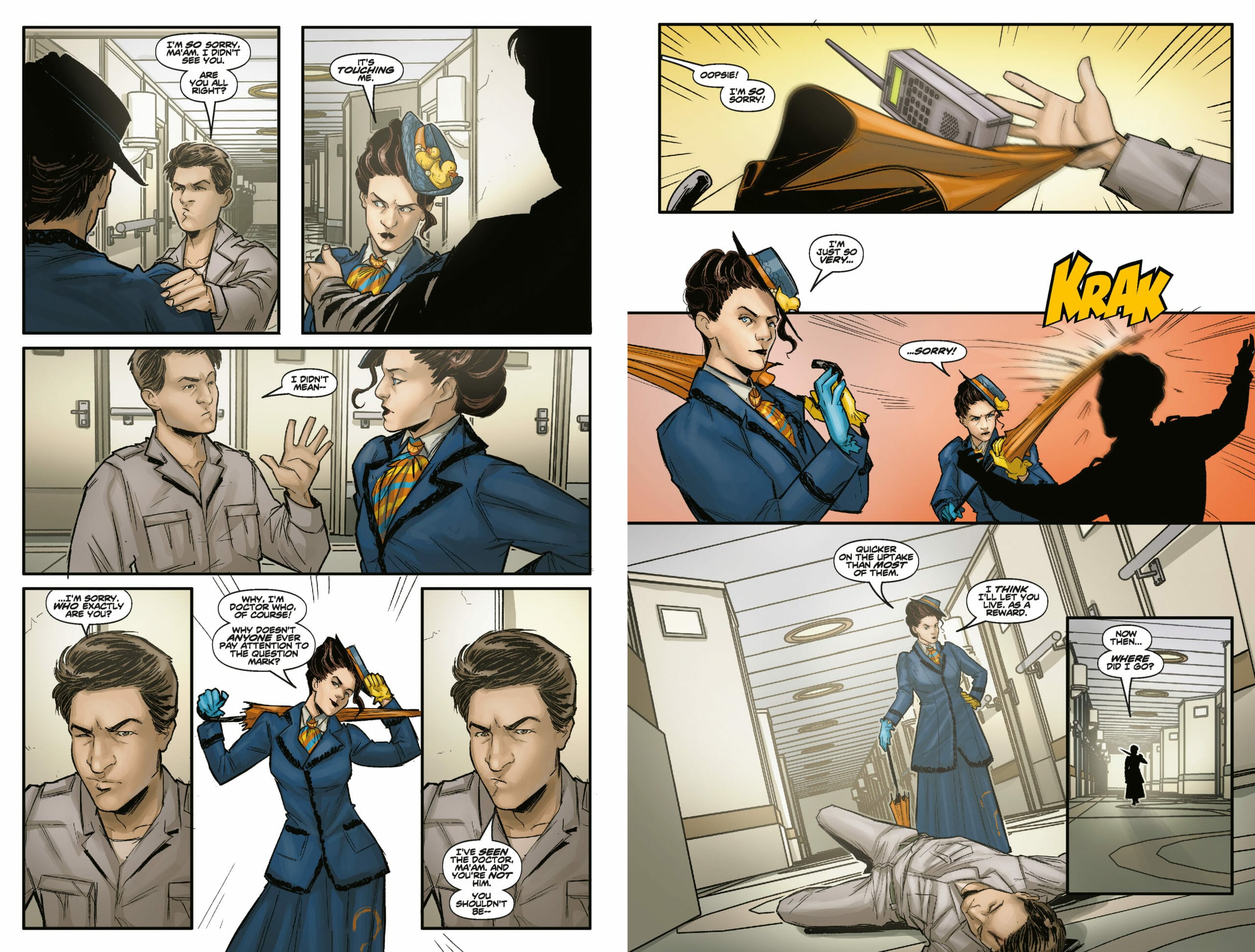A review of Doctor Who's Missy comic book