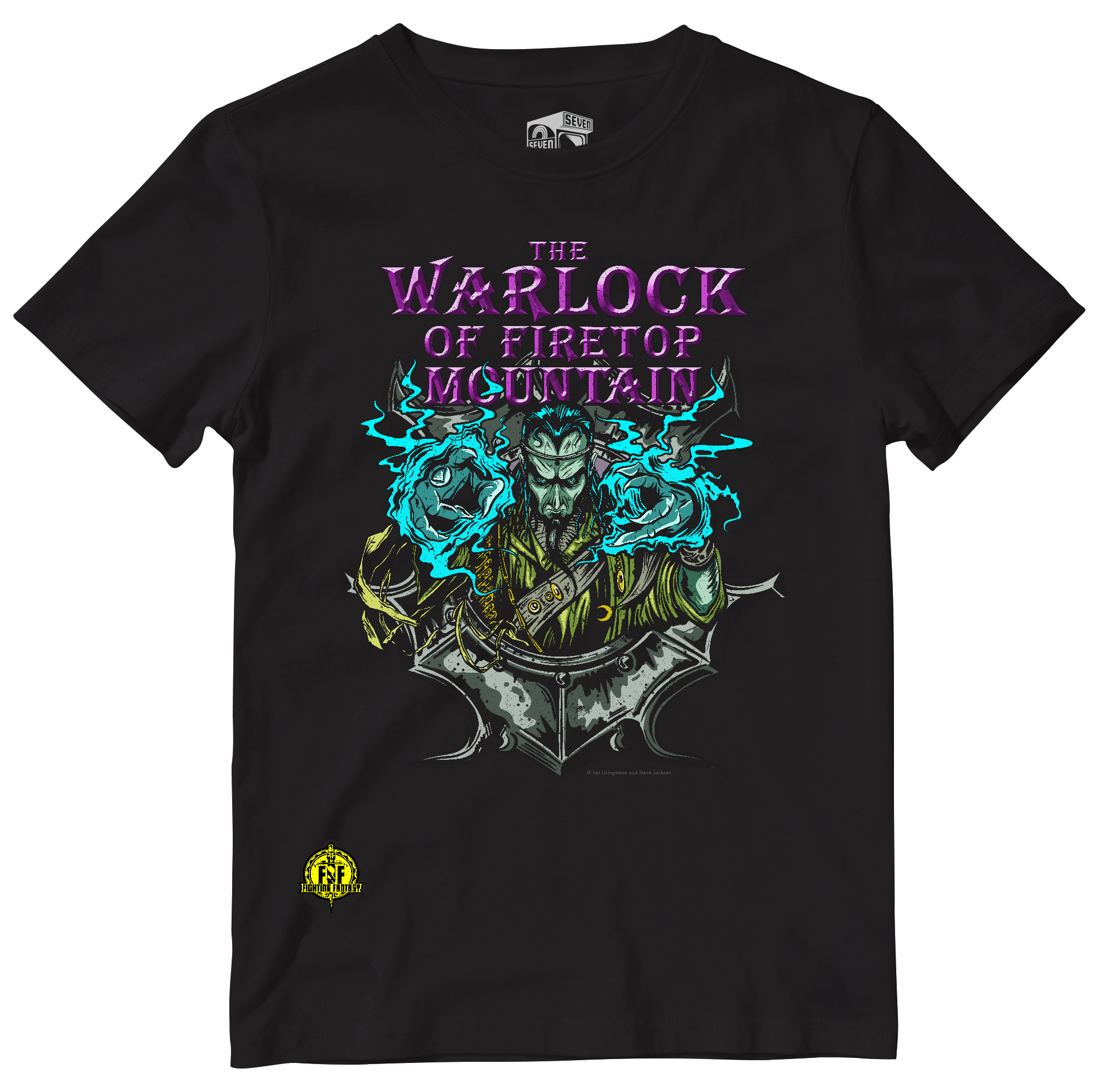 Warlock of Firetop Mountain t-shirt