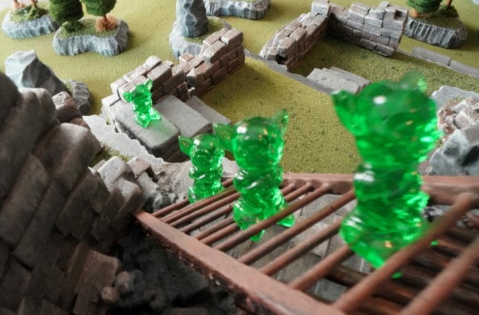 Crawlspaces & Critters: Edible gummies for tabletop battle maps