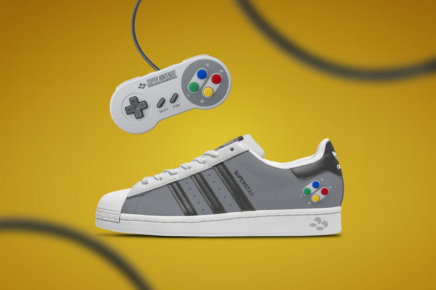 Concept SNES x EU Adiads Superstars