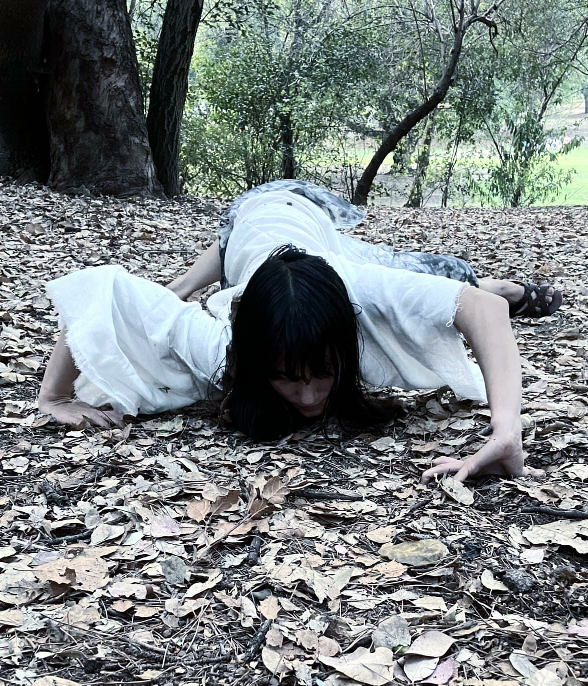 Sadako Yamamura Ring cosplay by Sesame Cos