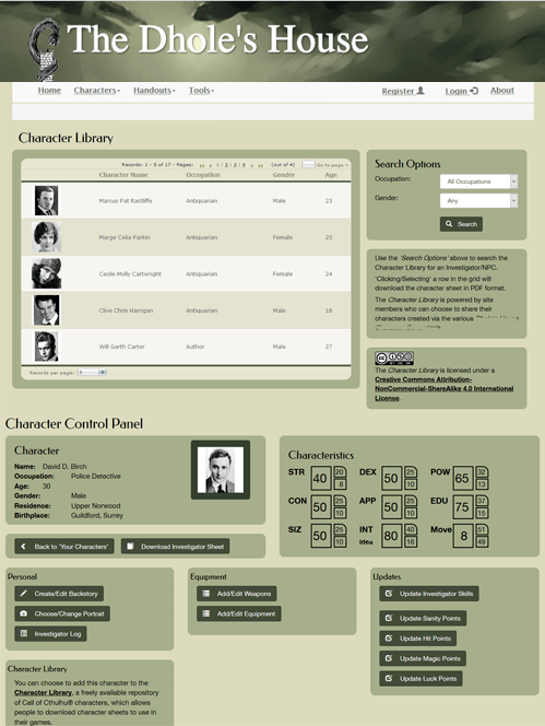 The Dhole's House sample