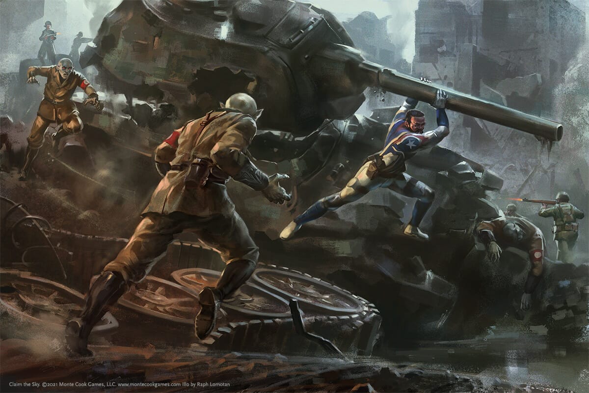 Claim the Sky - a preview of Monte Cook Games' superhero RPG