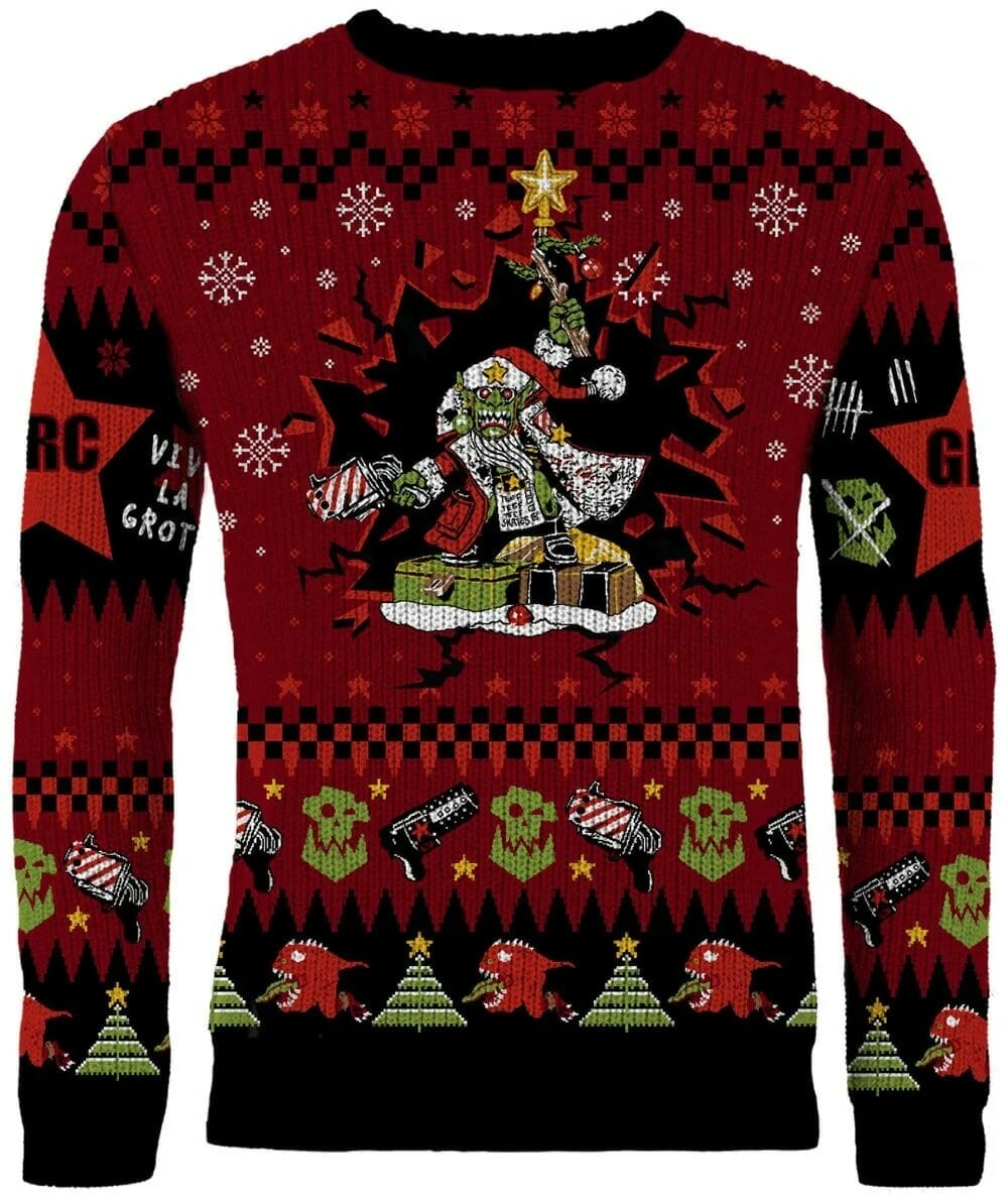 xenomorph christmas jumper